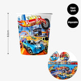 Personalised Hot Wheels Racing Theme Birthday Party Balloon Banner Decoration