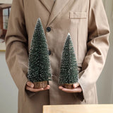 Mini Christmas Tree Cedar Desktop Small Christmas Tree Gifts Window Display Office Home Decoration