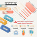 Customised Cutlery set Stainless Steel Portable Cutlery Set Wheat Straw Cutlery