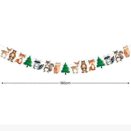 [SG Instock] - Personalised Woodland Animal Theme Birthday Party Decoration