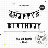 Happy Birthday Banner Garland Birthday Party Bunting Happy Birthday Foil Banner