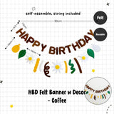 Happy Birthday Banner Garland Birthday Party Bunting Happy Birthday Foil Banner