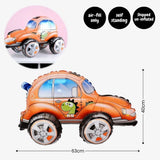 [SG Instock] - Personalised Vehicle Transportation Car Theme Birthday Party Decoration