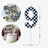 [SG Instock] - Personalised Racing car motorbike Theme Birthday Party Decoration