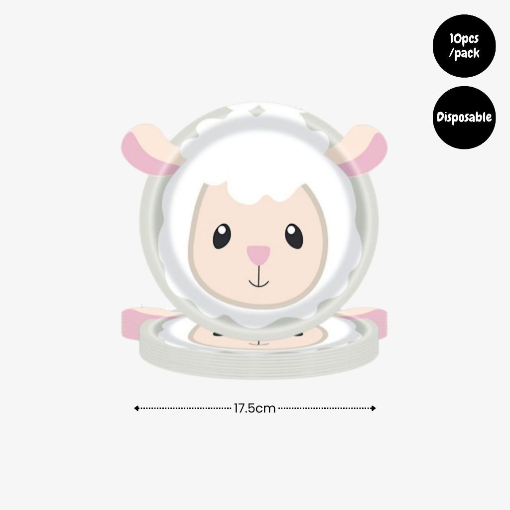 [SG Instock] - Personalised Farm Animal Theme Birthday Party Decoration