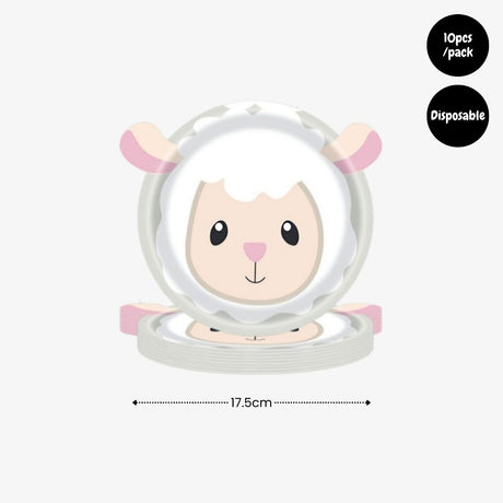 [SG Instock] - Personalised Farm Animal Theme Birthday Party Decoration