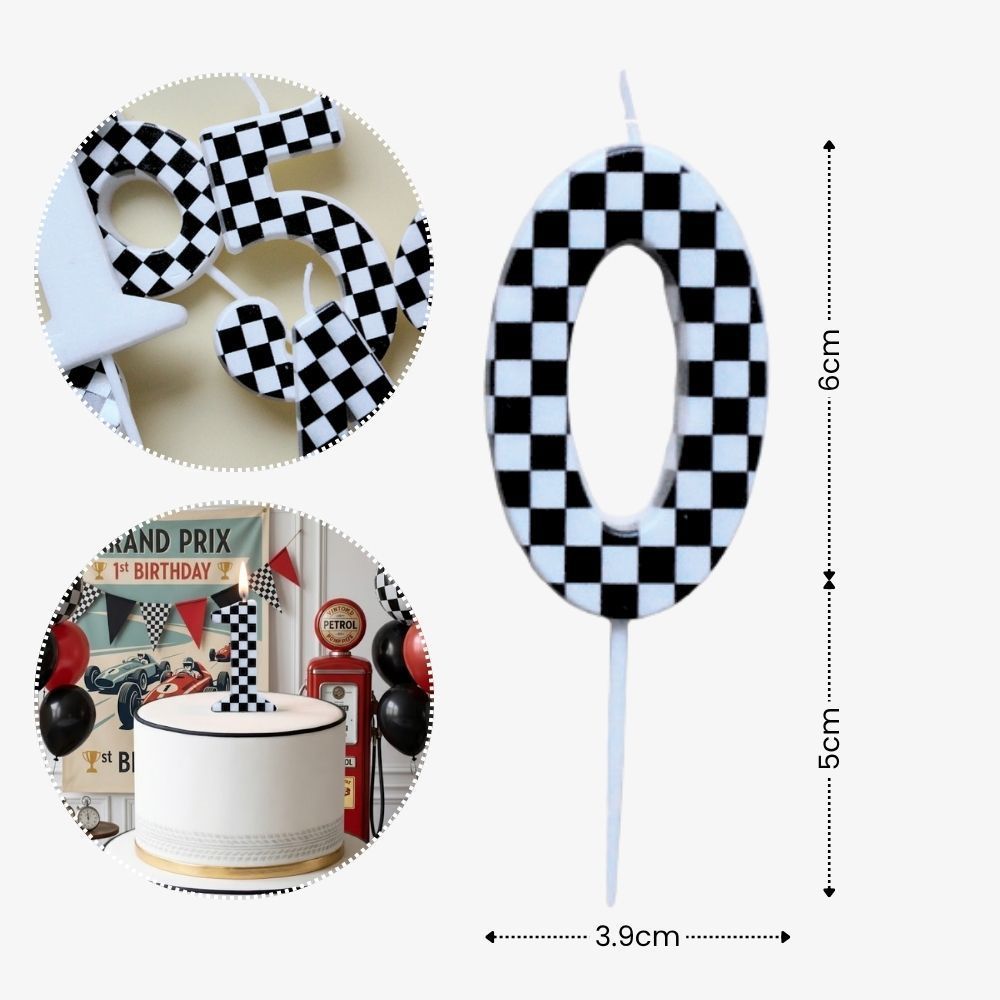 [SG Instock] - Personalised Racing car motorbike Theme Birthday Party Decoration