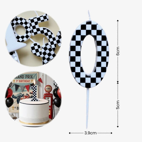 [SG Instock] - Personalised Racing car motorbike Theme Birthday Party Decoration