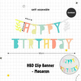 Happy Birthday Banner Garland Birthday Party Bunting Happy Birthday Foil Banner