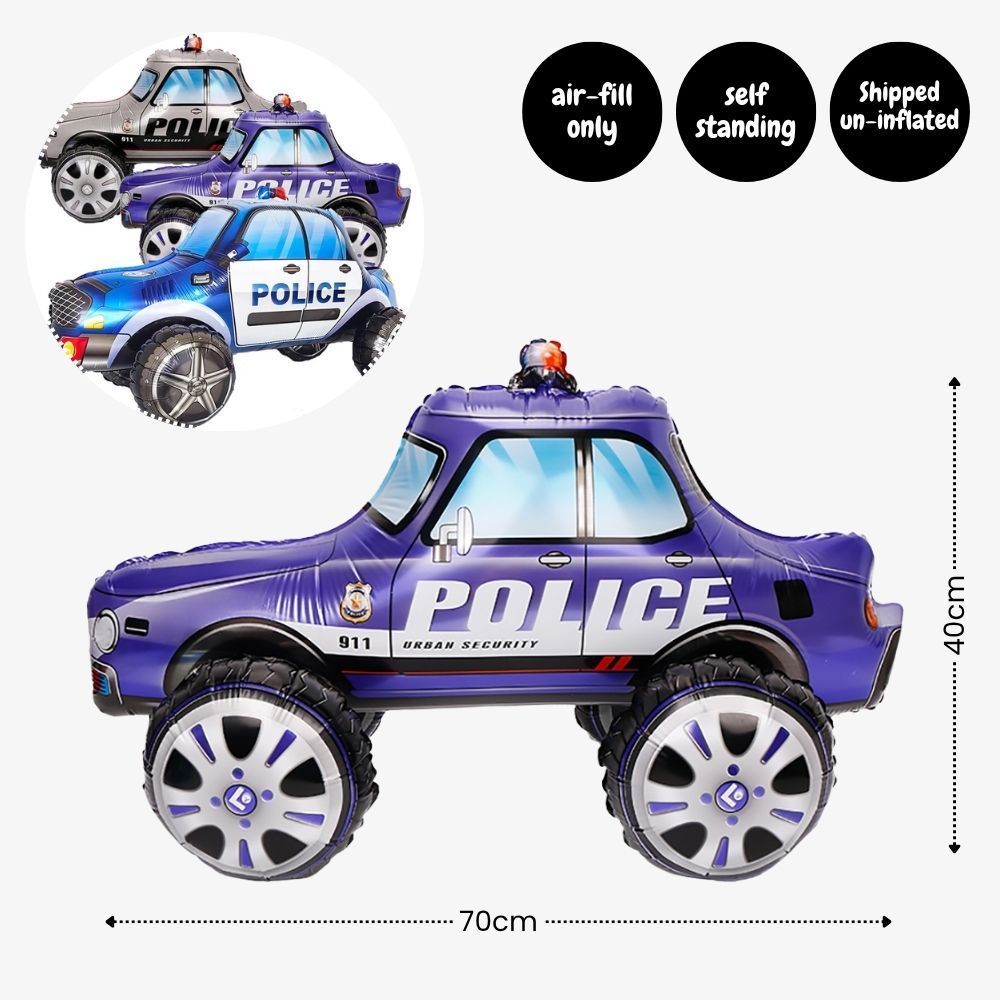 [SG Instock] - Personalised Vehicle Transportation Car Theme Birthday Party Decoration