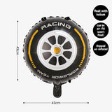 [SG Instock] - Personalised Racing car motorbike Theme Birthday Party Decoration