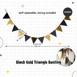 [SG Instock] Decorative Banner Garland Circle Star Flag Bunting Happy Birthday Party Decoration