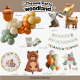 [SG Instock] - Personalised Woodland Animal Theme Birthday Party Decoration