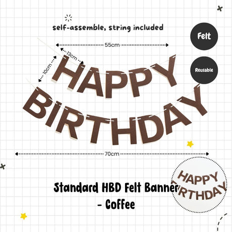 Happy Birthday Banner Garland Birthday Party Bunting Happy Birthday Foil Banner