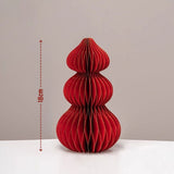 CNY Chinese New Year Honey comb hanging paper decoration and CNY table top display