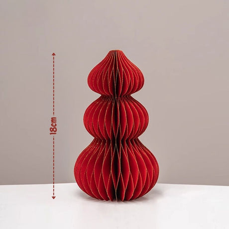 CNY Chinese New Year Honey comb hanging paper decoration and CNY table top display