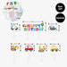 [SG Instock] - Personalised Vehicle Transportation Car Theme Birthday Party Decoration