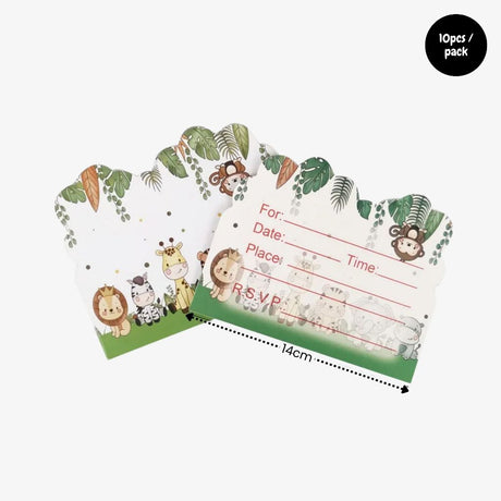 [SG Instock] - Personalised Safari Animal Theme Birthday Party Decoration