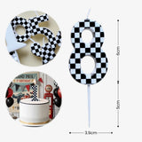 [SG Instock] - Personalised Racing car motorbike Theme Birthday Party Decoration