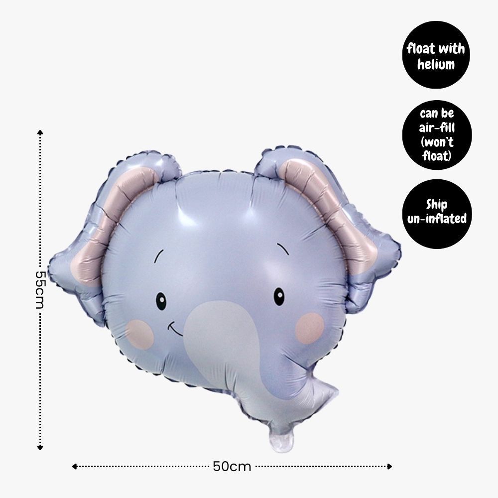 [SG Instock] - Personalised Safari Animal Theme Birthday Party Decoration