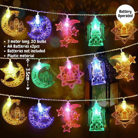 Hari Raya Eid Mubarak Home Decor Table Centerpiece Vase Rug Mosque Light Ramadan Banner