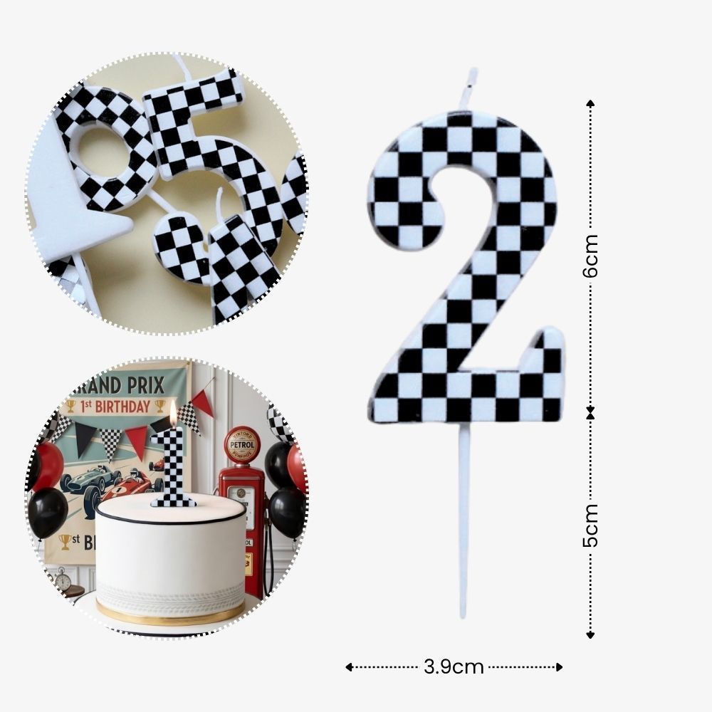 [SG Instock] - Personalised Racing car motorbike Theme Birthday Party Decoration