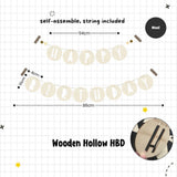 Happy Birthday Banner Garland Birthday Party Bunting Happy Birthday Foil Banner