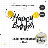 Happy Birthday Banner Garland Birthday Party Bunting Happy Birthday Foil Banner