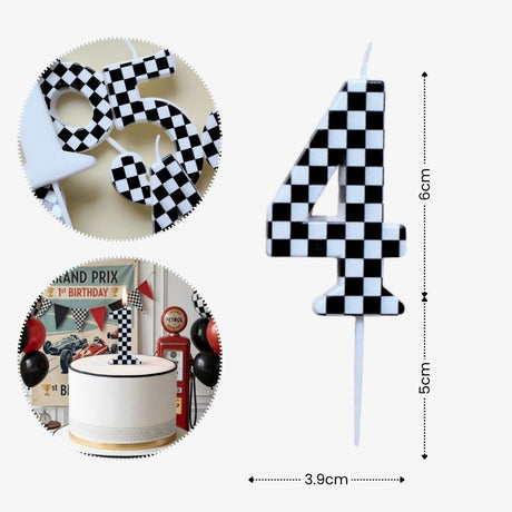 [SG Instock] - Personalised Racing car motorbike Theme Birthday Party Decoration