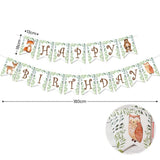 [SG Instock] - Personalised Woodland Animal Theme Birthday Party Decoration