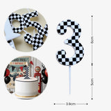 [SG Instock] - Personalised Racing car motorbike Theme Birthday Party Decoration