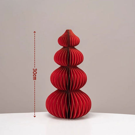 CNY Chinese New Year Honey comb hanging paper decoration and CNY table top display