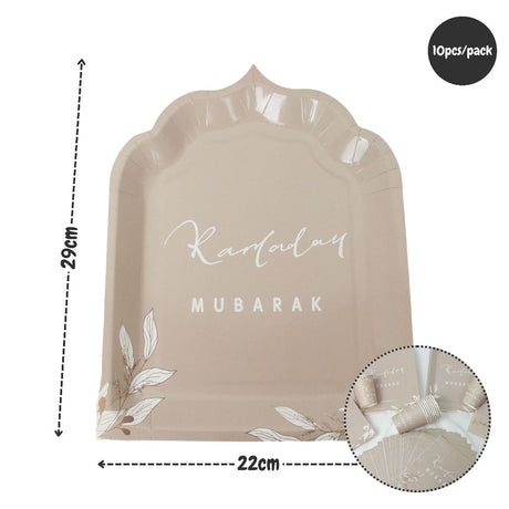 Hari Raya Eid Mubarak Home Decor Table Centerpiece Vase Rug Mosque Light Ramadan Banner