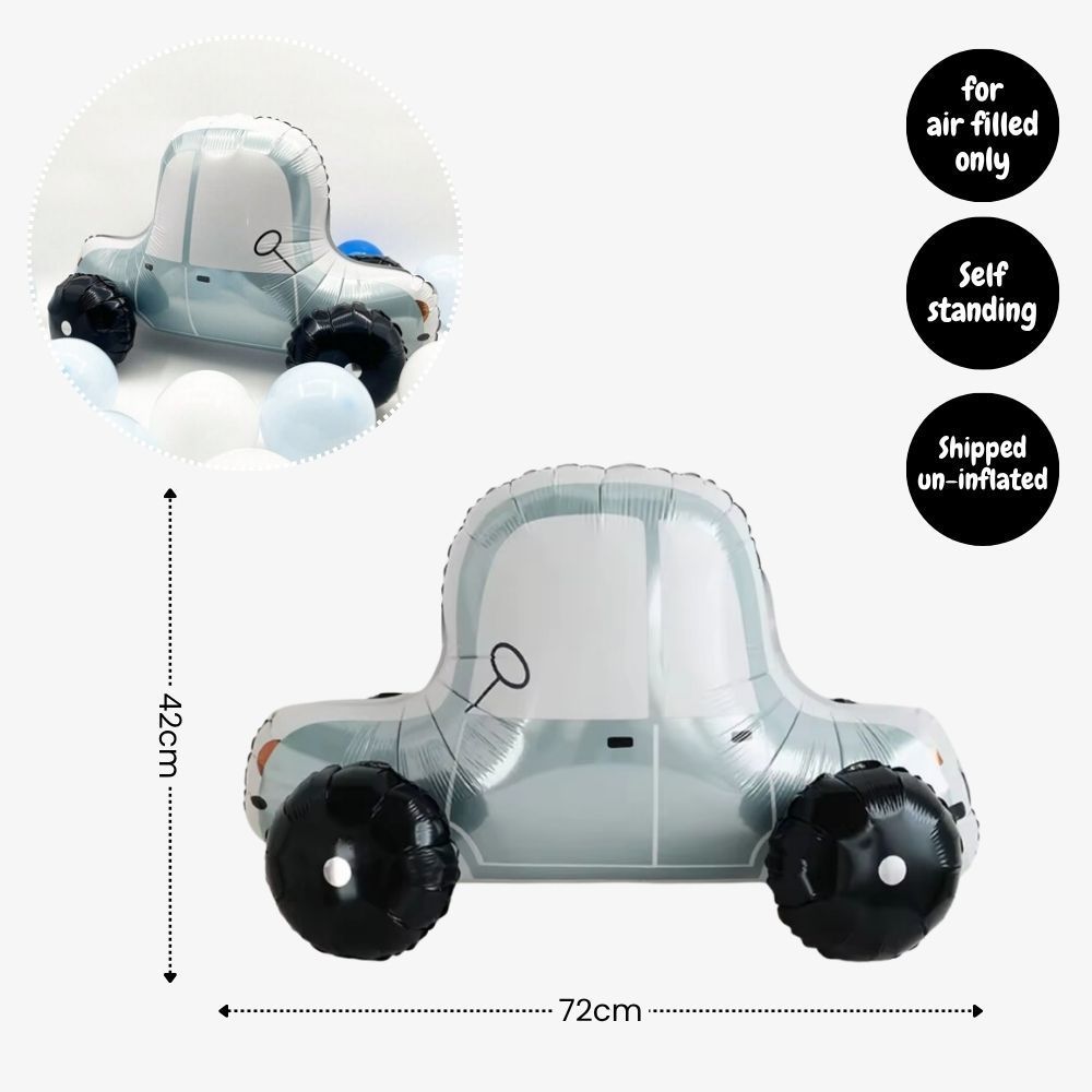 [SG Instock] - Personalised Vehicle Transportation Car Theme Birthday Party Decoration