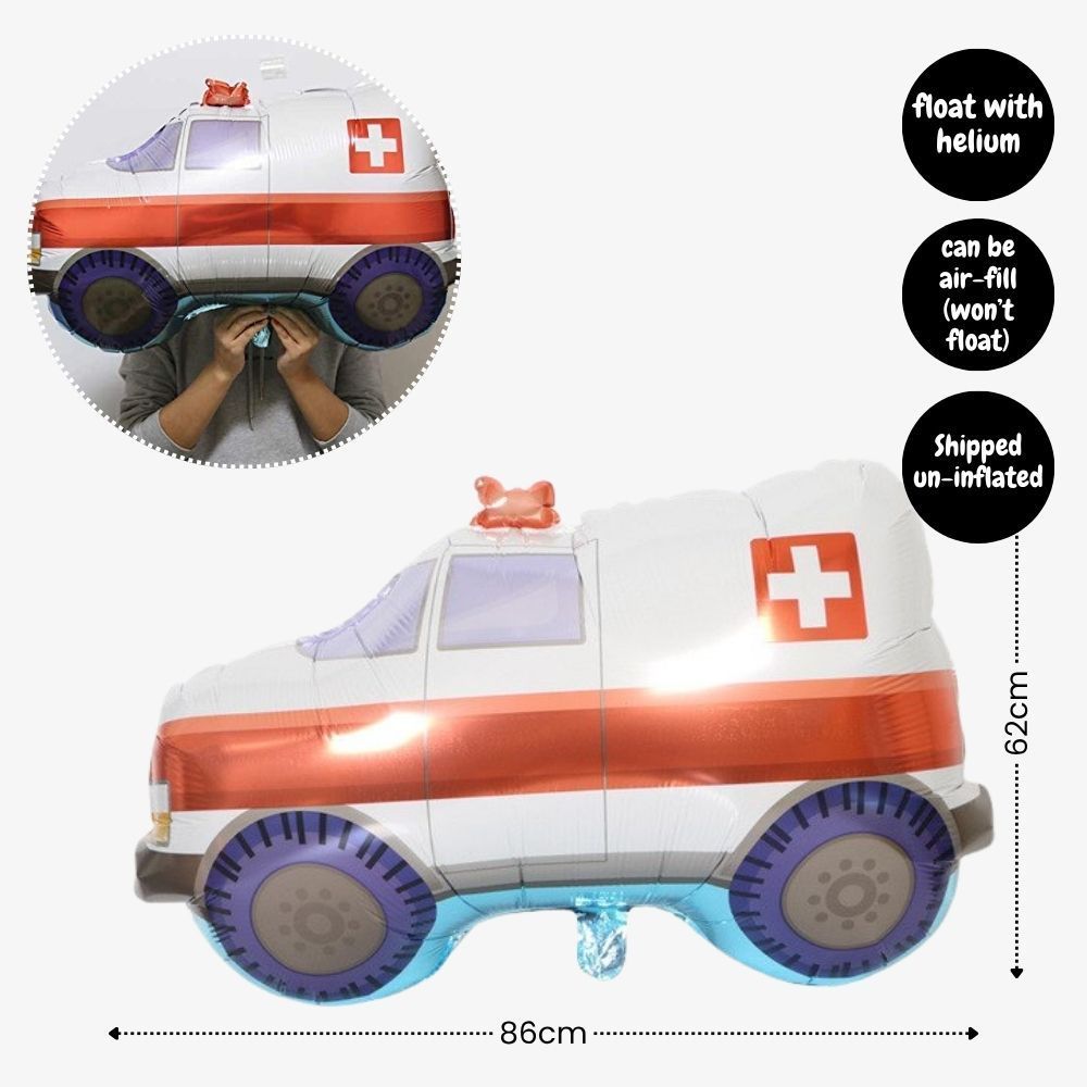 [SG Instock] - Personalised Vehicle Transportation Car Theme Birthday Party Decoration