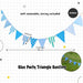 [SG Instock] Decorative Banner Garland Circle Star Flag Bunting Happy Birthday Party Decoration