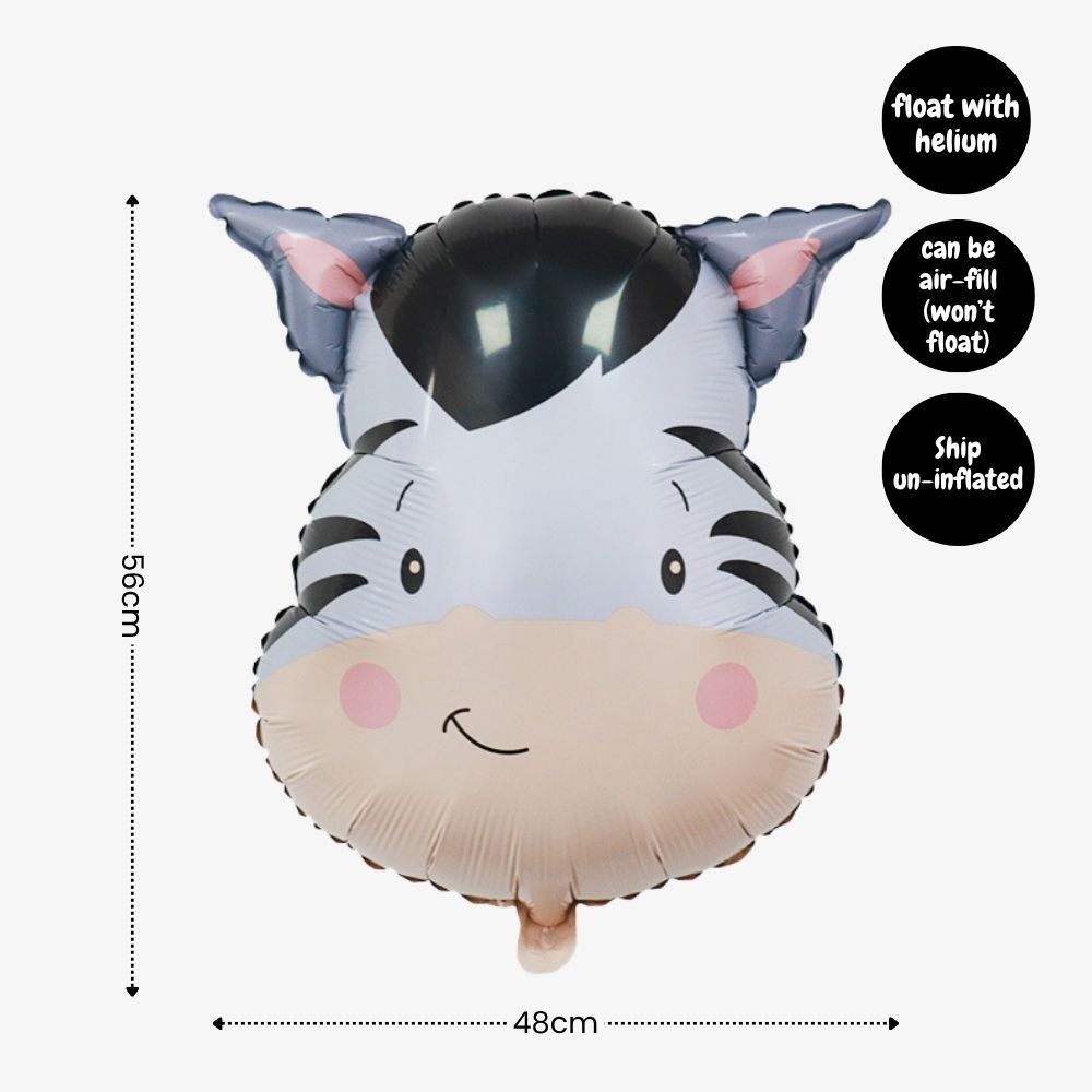 [SG Instock] - Personalised Safari Animal Theme Birthday Party Decoration