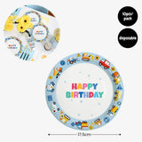 [SG Instock] - Personalised Vehicle Transportation Car Theme Birthday Party Decoration