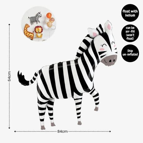 [SG Instock] - Personalised Safari Animal Theme Birthday Party Decoration