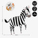 [SG Instock] - Personalised Safari Animal Theme Birthday Party Decoration