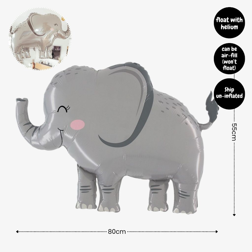 [SG Instock] - Personalised Safari Animal Theme Birthday Party Decoration