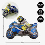 [SG Instock] - Personalised Racing car motorbike Theme Birthday Party Decoration