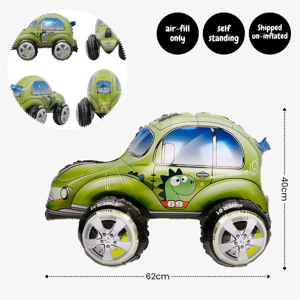 [SG Instock] - Personalised Vehicle Transportation Car Theme Birthday Party Decoration