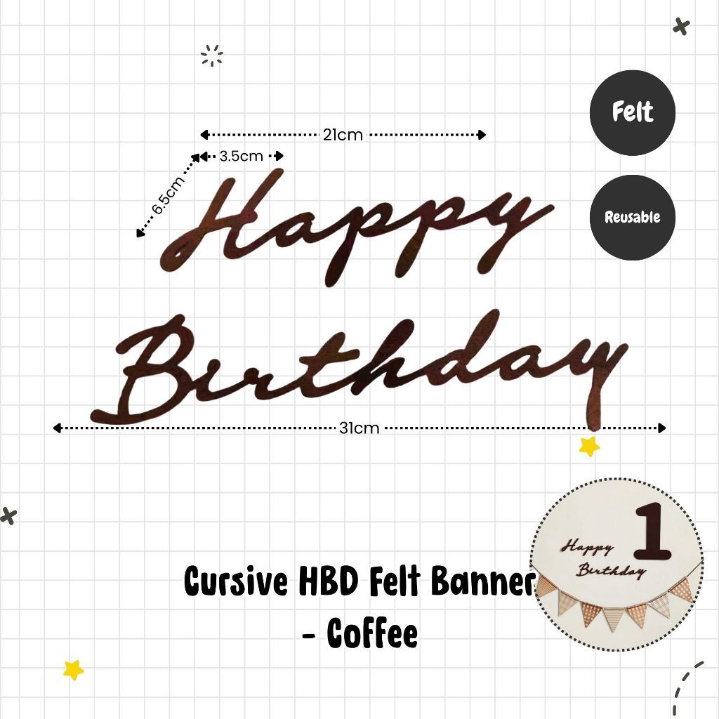 Happy Birthday Banner Garland Birthday Party Bunting Happy Birthday Foil Banner