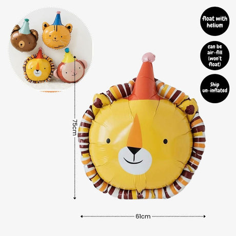 [SG Instock] - Personalised Safari Animal Theme Birthday Party Decoration