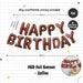 Happy Birthday Banner Garland Birthday Party Bunting Happy Birthday Foil Banner