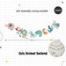 [SG Instock] Decorative Banner Garland Circle Star Flag Bunting Happy Birthday Party Decoration