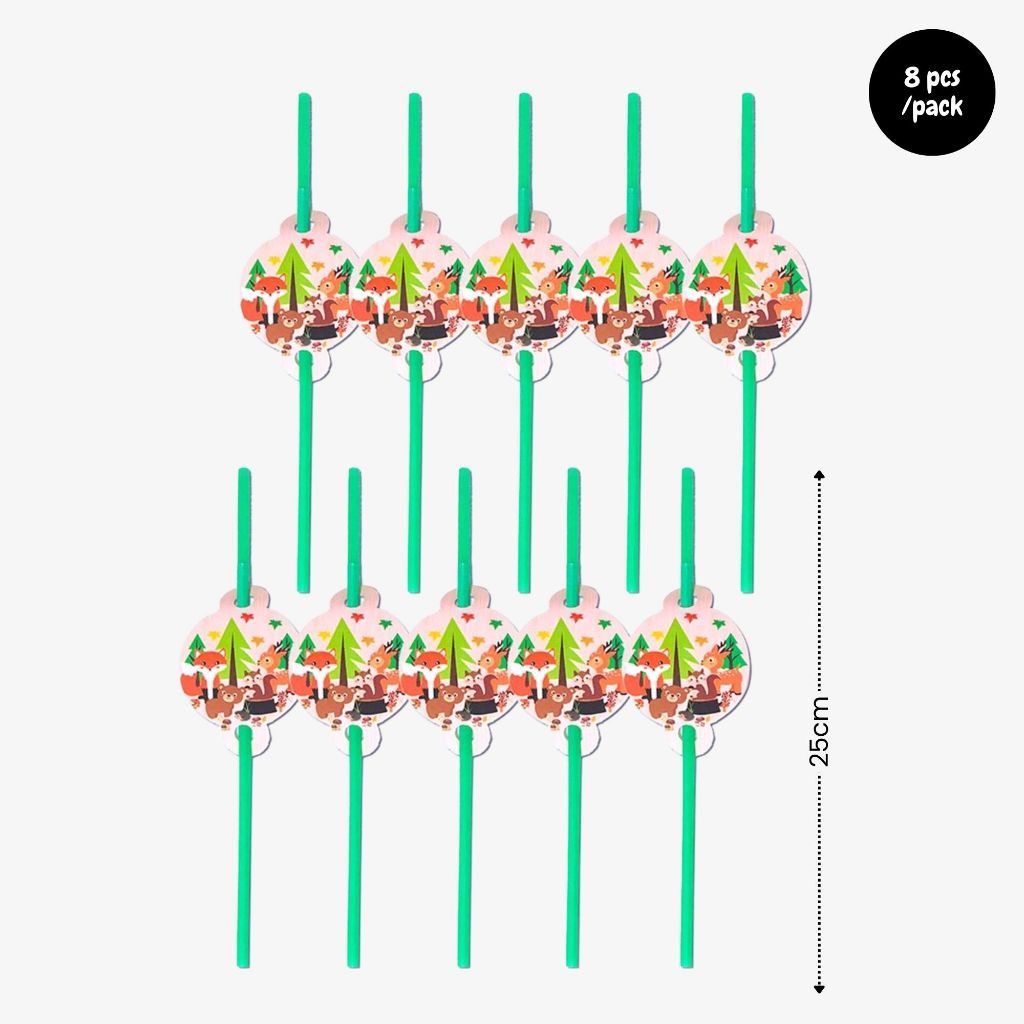 [SG Instock] - Personalised Woodland Animal Theme Birthday Party Decoration