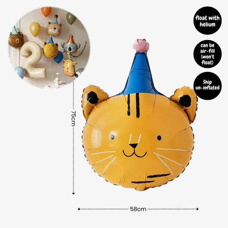 [SG Instock] - Personalised Safari Animal Theme Birthday Party Decoration