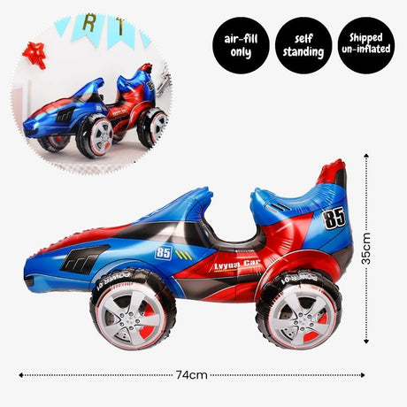 [SG Instock] - Personalised Vehicle Transportation Car Theme Birthday Party Decoration